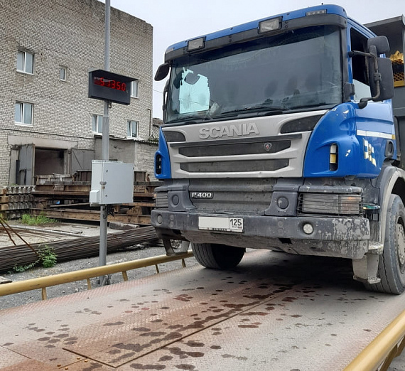 Введен в эксплуатацию пункт весового контроля